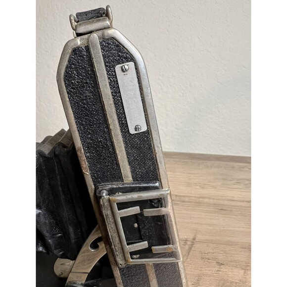 Stelo 6x9 Folding Camera W/ 105mm F4.5 Weltar Lens Antique Germany For Parts VTG - Picture 7 of 12